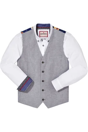 Joe Browns Herringbone Linen Blend Waistcoat48r
