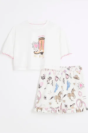 River Island Girls Western Cowgirl Pyjamas Set11 - 12 år (146 - 152cm)