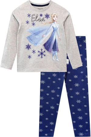 Character Frozen 2 Long Sleeve Top & Leggings Elsa Snowflakes6 - 7 år (116 - 122cm)