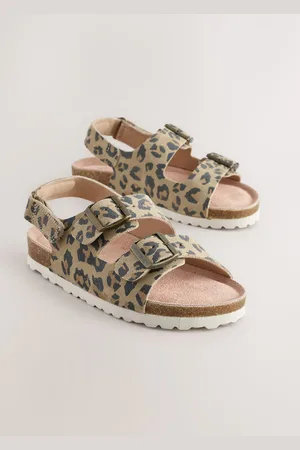 Next Velcrolukning Strap Corkbed Sandaler