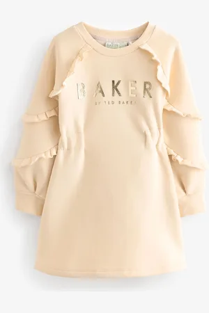 Ted Baker Frilled Sweat Kjole3 - 4 år (98 - 104cm)