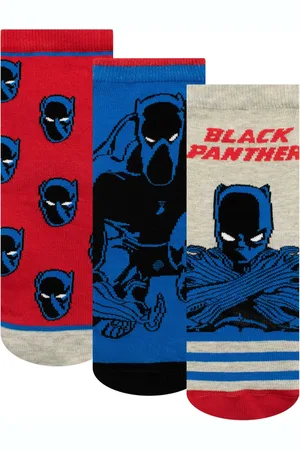 Character Panther Socks 3 Pack4-6