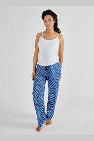 JoJo Maman Bébé Batik Print Maternity & Nursing Pyjamas SetL