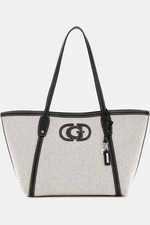 Guess Sebina Canvas Logo Mulepose BagEn