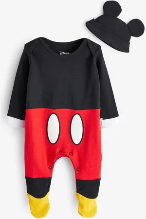 Character Baby Mickey Mouse Disney 100% Cotton Sleepsuit And Hat3 - 6 måneder (62 - 68cm)