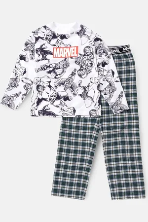 Angel & Rocket Marvel Woven Jersey 100% Bomuld Pyjamassæt7 - 8 år (122 - 128cm)