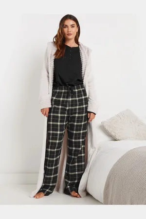 Long Tall Sally Langærmet stolpe 100% Bomuld Pyjamas Top36-38 Tall