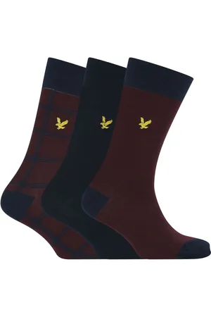 Lyle & Scott Otto Cotton Kjole Sokker 3 PakkeEn