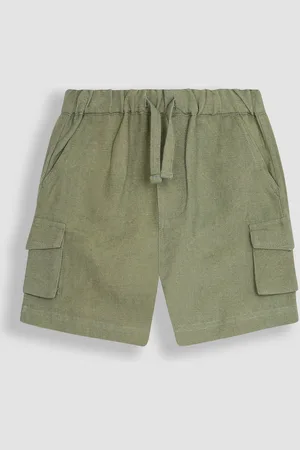 JoJo Maman Bébé Cotton Linen Summer Shorts5 - 6 år (110 - 116cm)
