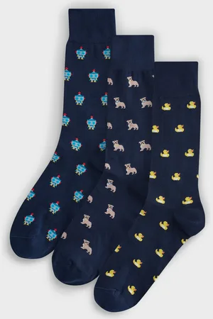 Paul Smith Novelty Black Socks 3 PackEn
