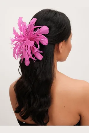 Jon Richard Fushia Statement Floral Clip Fascinatoren