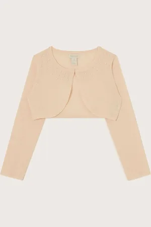 Monsoon Pearl Trim Cardigan7 - 8 år (122 - 128cm)