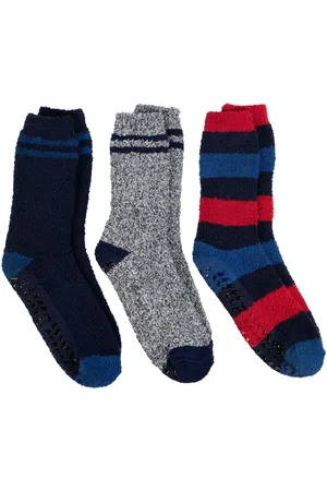Totes Mens Supersoft Cosy Winter Slipper Socks 3 PackEN