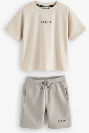 Ted Baker Oversized 100% Cotton T-Shirt And Shorts Set122128cm