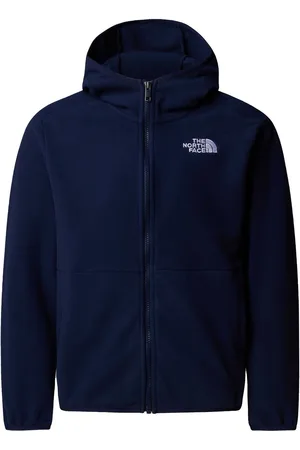 The North Face Teen Boys Glacier Full Zip Hooded FleeceL