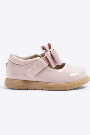 River Island Girls Patent Bow Mary Jane Shoes