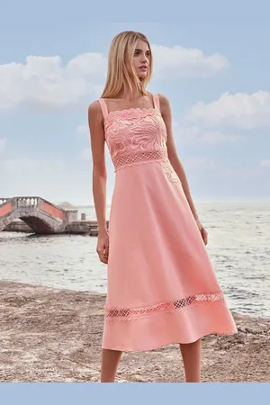 Lipsy London Premium Look Embroidered Prom Midi Dress38