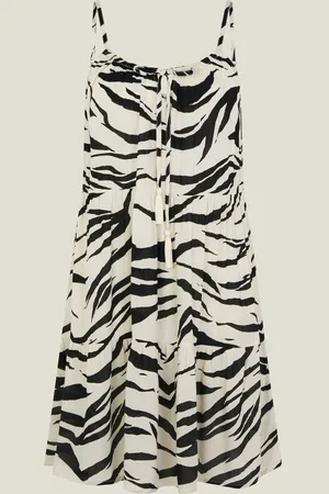 Accessorize Zebra Print Swing DressS