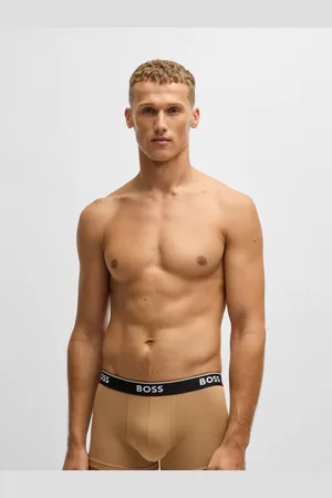 HUGO BOSS Logo-Waistband Boxers 3 PackM