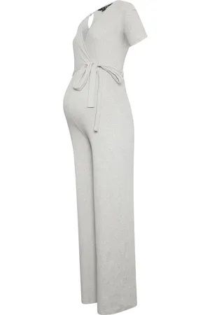 Long Tall Sally Barsel Ribbet Buksedragt38 Høj