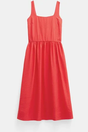 Hush Puppies Square Neckline Midi Ballerina Dresssmall