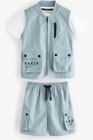 Ted Baker Gilet T-Shirt and Shorts 3 Piece Set152158cm