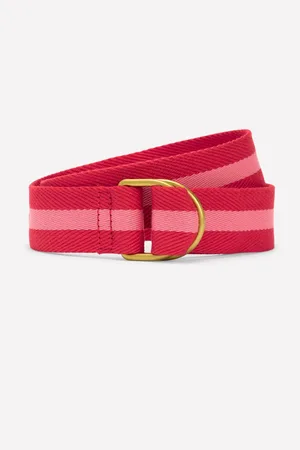 Boden Webbing 100% Cotton D-Ring Beltmedium
