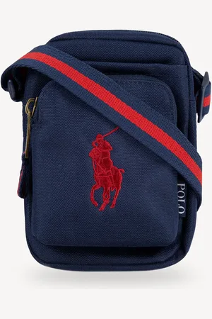 Ralph Lauren Marineblå Pony Logo Festival TaskeEn