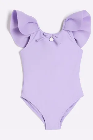 River Island Girls Shell Charm Swimsuit8692cm