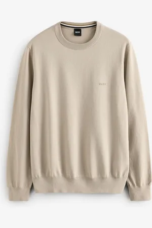 HUGO BOSS Pacas Embroidered Logo 100% Cotton JumperL