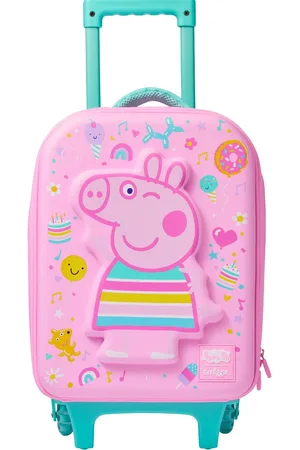 SMIGGLE Peppa Pig Junior Hardtop Trolley TaskeEn