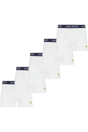 Lyle & Scott Miller Underwear White Trunks 5 PackXXL