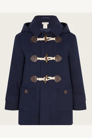 Monsoon Duffelcoat med hætte1.5 - 2 år (86 - 92cm)