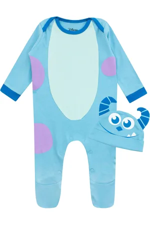 Character Monsters Inc Sully 100% Cotton Sleepsuit and Hat Set3 - 6 måneder (62 - 68cm)