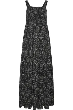 Long Tall Sally Aztec Style Shirred Strappy Maxi Dress42 Høj