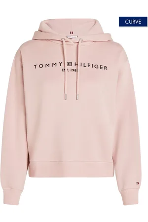 Tommy Hilfiger Normal pasform Curve Modern Logo Hættetrøje46