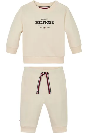 Tommy Hilfiger Cotton Logo Sweatshirt & Joggers Set1.5 - 2 år (86 - 92cm)