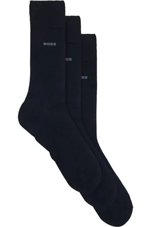 HUGO BOSS Logo Regular Length 3 Pack SocksL - XL