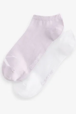 Calvin Klein Monogram Sokker 2 Pakke