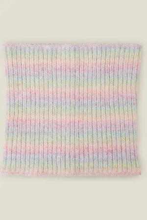 Accessorize Piger Ombre Rainbow Snood TørklædeEn