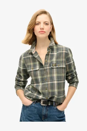 Superdry 100% Cotton Lumberjack Check Flannel Shirt38