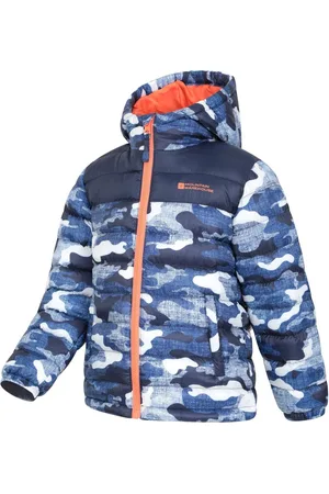 Mountain Warehouse Kids Seasons Printet Vandafvisende Polstret jakke3 - 4 år (98 - 104cm)