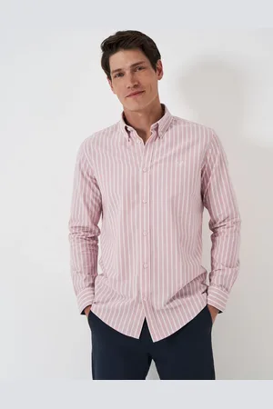 J.Crew Company Twin Stribet 100% Bomuld Oxford SkjorterM