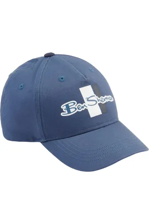 Ben Sherman Mod Script 100% Bomuld Baseball KasketEn