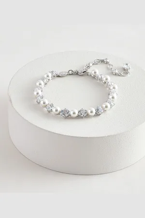 Swarovski Matrix Pearl Braceleten