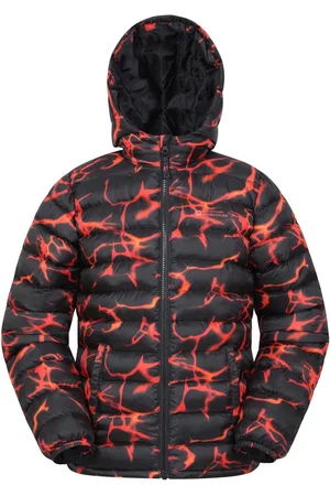 Mountain Warehouse Kids Seasons Printet Vandafvisende Polstret jakke7 - 8 år (122 - 128cm)