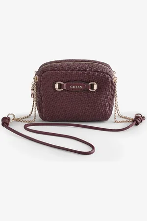 Guess Muriel Woven Camera Crossbody BagEn