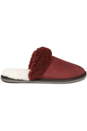 CELTIC & CO. Rød Dame Turnback Mules