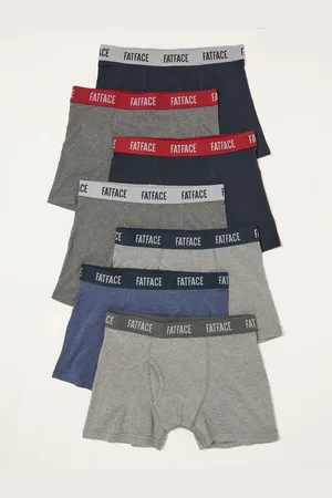Fat Face FatFace 7 PAIRS OF PLAIN BOXERSlarge