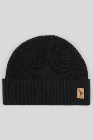 U.S. Polo Assn. U. S. Polo Assn. Winter Fleece Lined Waffle Knit BeanieEn